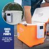 ENGEL Ultra Quiet Lithium-Ion USB Rechargeable Live Bait Aerator Pump & Bubbler with Universal Clip fits Most Bait Buckets (Tan) view 3