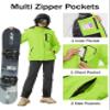 MAGCOMSEN Women's Snowboarding Jackets Waterproof Insulated Snow Jackets Ladies Green Ski Jackets Fleece Winter Coats M view 4