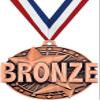 Crown Awards 2" Gold, Silver, and Bronze Place Achievement Medals, 15 Pack Prime view 4