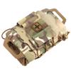 Tactical Molle First Aid Pouch Two Piece System Micro Rapid Deployment First-aid Med kit Hiking Hunting Bag Cp view 2