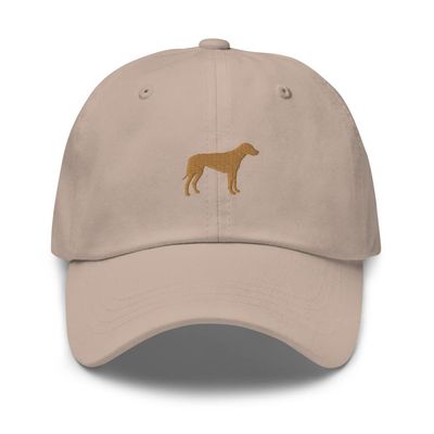 Rhodesian Ridgeback hat, Embroidered Unisex hat, Rhodesian Ridgeback Gifts, Old Gold Embroidery, Dog mom dad hat.