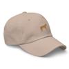 Rhodesian Ridgeback hat, Embroidered Unisex hat, Rhodesian Ridgeback Gifts, Old Gold Embroidery, Dog mom dad hat. view 2
