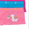 ToBeInStyle Girl's Pack of 6 Racerback Bras & Matching Boyshort Bottoms - Hungry Alpaca - Medium view 3