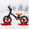 Alvinlite Snow Sledge Board Set - Children's Balanced Car Skis Kids Snowboard Sledge Balanced Scooter Board Ski Parts(Red) Balanced view 4