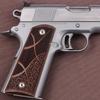 1911 Standart Frame Walnut Grips (Diamond & Flower Checkering) view 3