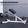 WAHHWF Back Hyperextension Bench, Home Gym Roman Chair for Tall People Men Woman, Adjustable Weight Bench Abdominal Trainers, Loads 440lbs (Color : White) view 4