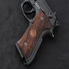 KSD Brand Beretta 92FS, 92A1, 92G, 92D, 96, M9 Compatible Root Walnut Grip view 4