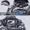 MAGCOMSEN Women's Snow Jacket Waterproof Insulated Winter Jackets Ladies Snowboard Jackets Warm Winter Coats Black Camo,XL view 3