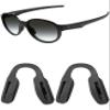 Mryok 2 Pair Replacement Nose Piece Nose Pads for Oakley Metalink OX8153 Eyeglasses - Black & Black view 1