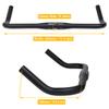 Venzo Fixie Bike Bullhorn Pursuit Handlebars - Great for Fixed Gear Road Track Bicycle Lightweight Aluminum Alloy Bull Bars - 31.8 x 460mm view 2