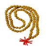 Organic Haldi/Turmeric Japa Mala 100% Original Meditation Prayer | Bagalamukhi Puja | 108+1 Beads with Free Mala Pouch view 1