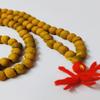 Organic Haldi/Turmeric Japa Mala 100% Original Meditation Prayer | Bagalamukhi Puja | 108+1 Beads with Free Mala Pouch view 3