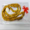 Organic Haldi/Turmeric Japa Mala 100% Original Meditation Prayer | Bagalamukhi Puja | 108+1 Beads with Free Mala Pouch view 4