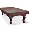 K-Musculo Pool Table Cover, Heavy Duty Leatherette Billiard Table Cover, Waterproof and Tearproof, 7/8/9 Foot Fitted(Brown, 8FT) view 1