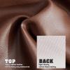 K-Musculo Pool Table Cover, Heavy Duty Leatherette Billiard Table Cover, Waterproof and Tearproof, 7/8/9 Foot Fitted(Brown, 8FT) view 2