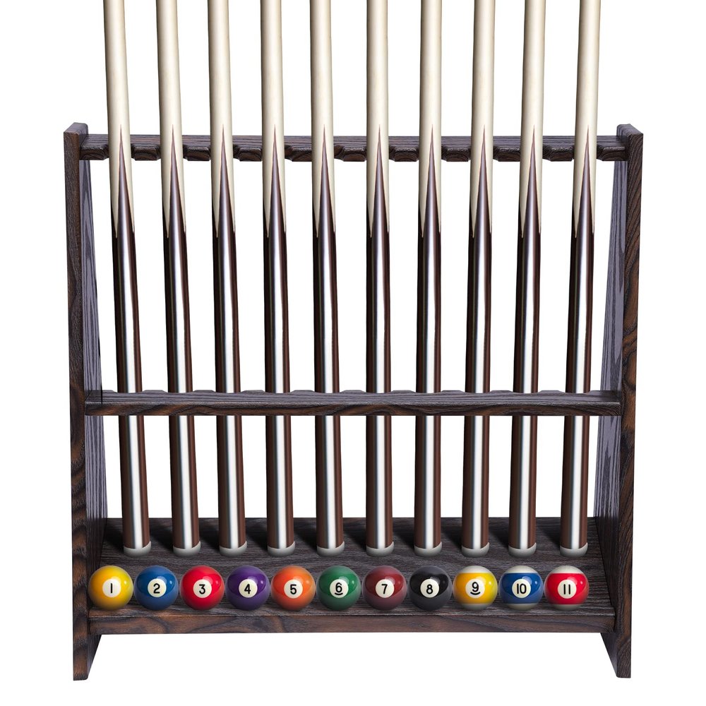 Billiard Cue Rack Organizer Rack Golf Club Display Stand Rack Holder Shelf Golf Display Rack Premium Metal Golf Putter Stand Holds 10 Clubs