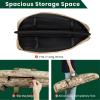 HUNTSEN Soft Case 38" 42" 46" 52" Bag with Padded Handle - Adjustable Sling Dual Lockable Zippers, Multiple Pouches Outdoor Accessory Bags (Camo, 52") view 3