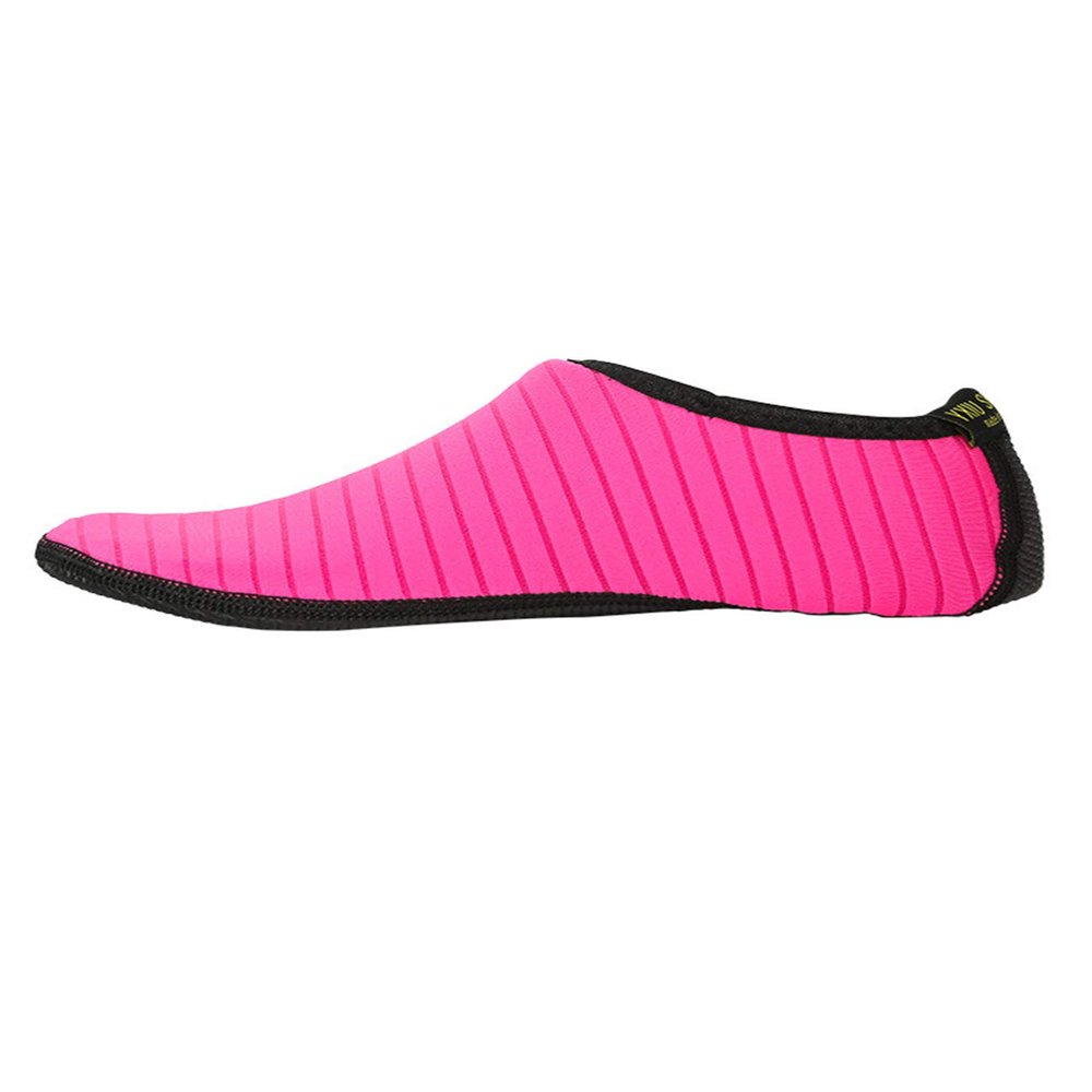 Bestgift Men's Women's Thickened Non-Slip Swimming Beach Shoes Rose Diving Socks XS