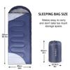 tuphen - XL Sleeping Bags: 3-4 Seasons Warm Cold Weather - Waterproof Camping Sleeping Bag for Hiking Backpacking Outdoor - Lightweight Packable Travel Gear Summer Winter - Adults Kids Girls Boys view 2