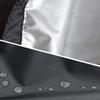 Muka Customized Bike Seat Rain Cover with Strings, Add Your Logo Adjustable Drawstring Bicycle Seat Cover-Black view 4