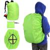 Muka Personalized Design Backpack Rain Cover Ultralight Pack Covers for Outdoor Activities (with Storage Bag)-Black-XXL view 2