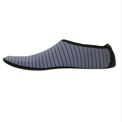 Bestgift Men's Women's Thickened Non-Slip Swimming Beach Shoes Gray Diving Socks XL