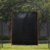 Doubleriver Baseball Pitching Backstop: Heavy Duty PVC Strike Zone Vinyl Padding for Batting Cage Protection Backyard Practice&Softball Players 6X8FT Pure view 1