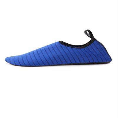 Bestgift Men's Women's Thickened Non-Slip Swimming Beach Shoes Royal Blue Beach Shoes M