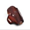 Leather Holster Fits Colt Python, King Cobra .357 Magnum | Fast Draw | Genuine Leather | Handmade | Basket Weave (Brown, Colt Python 3" Barrel) view 3