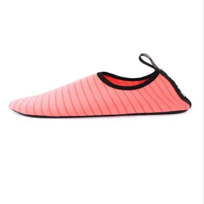 Bestgift Men's Women's Thickened Non-Slip Swimming Beach Shoes Pink Beach Shoes S