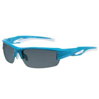 Abyss22 Polarized Sports Sunglasses for Men Women, Adjustable Nose Pads, TR90 Frame, for Golfing, Running, Finishing, Cycling (Blue)