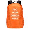 Muka Personalized Design Backpack Rain Cover Ultralight Pack Covers for Outdoor Activities (with Storage Bag)-Orange-XXL view 1