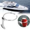Stainless Steel Boat Ring Cup, Ring Drink Holder Open-Ring Design Cup Holder for Marine Yacht view 2