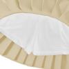birbyrrly Girls School Uniform Skirts with Shorts  Solid Pleated Tennis Skort Basic Scooter Toddler Khaki 120-4-5T view 2