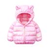 Toddler Hooded Kids Windproof Boys Coat Warm Jacket Girls Baby Outdoor Thick Boys Coat&Jacket Boy (Pink, 18-24 Months) view 1