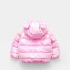 Toddler Hooded Kids Windproof Boys Coat Warm Jacket Girls Baby Outdoor Thick Boys Coat&Jacket Boy (Pink, 18-24 Months) view 3