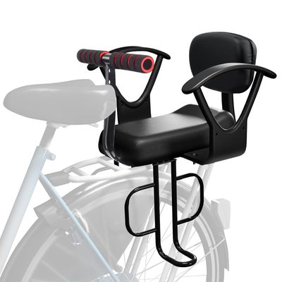 OUSEXI Rear Child Bike Seat,Kids Seat for Adult Bike, Toddlers Rear Mount Bike seat Design for Children Aged 2 to 8 Years Old, Rear Frame Mounted Baby Bike Seats Kids Safety (Black)