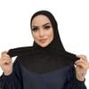 AIBEARTY Women Fashion Instant Muslim Turban Hijab with Snap Fastener Breathable Headscarf Bonnet Cap Turban Hat Shawl view 2