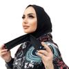 AIBEARTY Women Fashion Instant Muslim Turban Hijab with Snap Fastener Breathable Headscarf Bonnet Cap Turban Hat Shawl view 3