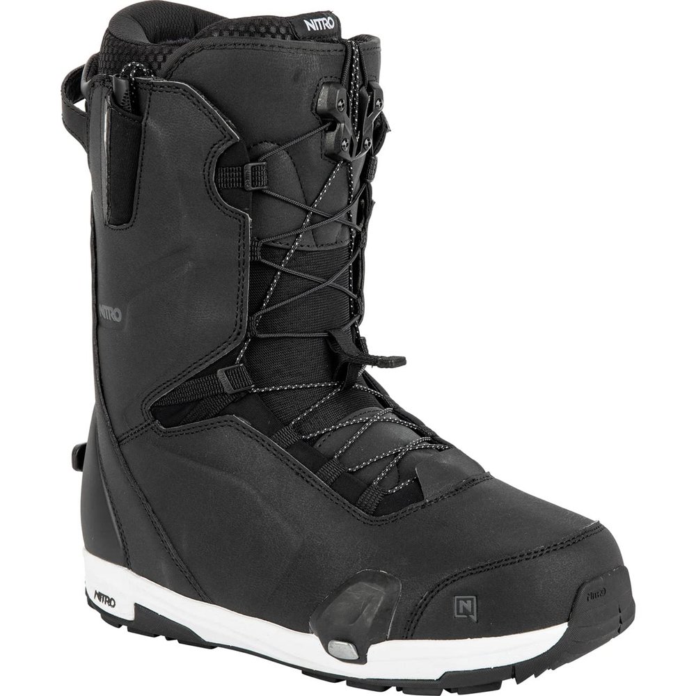 Nitro Profile TLS Step On Men's Snowboard Boots (10, Black)