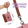 Free Boy Small Smell Proof Bag 6.9 x 6.3inches Odor Proof Bag for Storage and Travel,Money Bag-Pink view 3