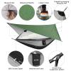 G4Free Camping Hammock with Net and Rain Fly, 2 Person Lightweight Portable Hammock Tent with Tarp for Camping Hiking Backyard Outdoor Backpacking Travel view 4