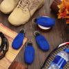 Oudain 4 Pieces Throw Weight Bags Bulk Arborist Climbing Rope Bags 14 oz / 400g Durable Multi-layer Outdoor Throw Bag Professional Multi Bag for Tree Rock Spelunking(Blue) view 3