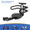 OUSEXI Thicken Front Child Bike Seat,Foldable Front Mounted Kids Bike Seat for City Bicycles Hybrid Cruiser Bicycles Pedal Scooter Motorcycle Bicycles view 3