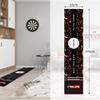 CyeeLife Dart Board Mat with Carrying Bag&Throw line for Steel and Soft Tip Darts Games with Start Lines view 4