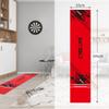 CyeeLife Dart Board Mat with Carrying Bag&Throw line for Steel and Soft Tip Darts Games with Start Lines view 4