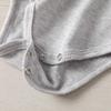 Acwssit New To The Cousin Crew Baby Boy Clothes Unisex Funny Baby Bodysuit 0-3 months graylong view 4
