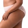 Elila Women's Microfiber & Lace Tanga Panty, 3903, Dusty Rose, XL view 2