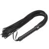 Leather Crop Whip | Black Leather Riding Whip,Equestrian Whip Accessories, Whip Crop for Horses view 4