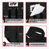 3 Pod Padded Paintball & Airsoft Chest Protector with Attached Neck Protector view 4